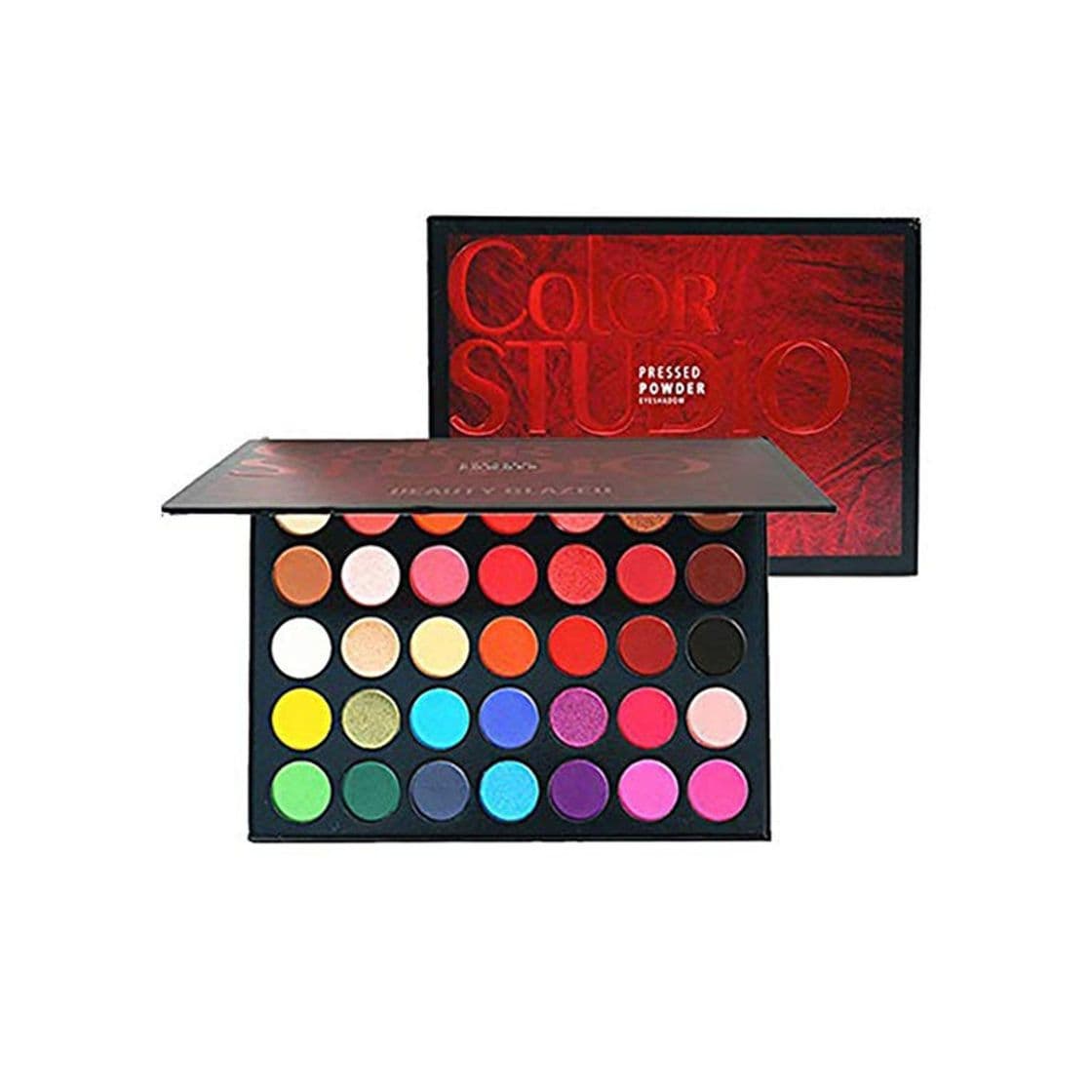 Beauty Beauty Glazed Nuevo 35 Color Maquillaje Paleta de Sombra de Ojos Shimmer