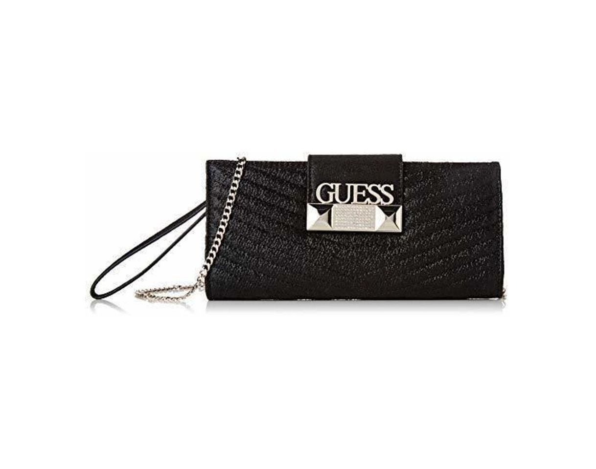 Moda Guess - Jazzie, Bolso de mano Mujer, Negro