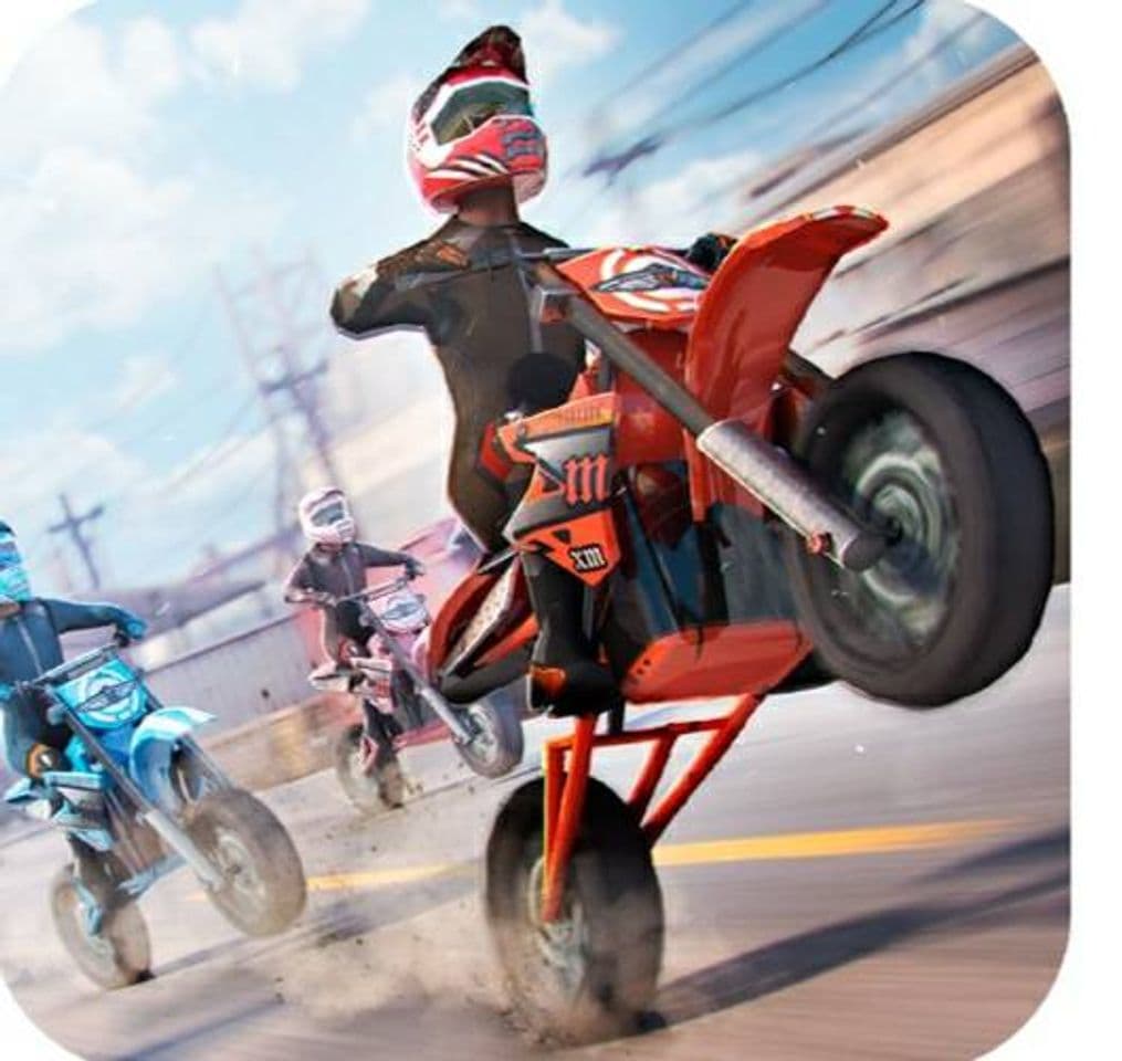 Moda Moto Xtreme Rider.Jogo de Corrida de Motocicleta p/Crianças