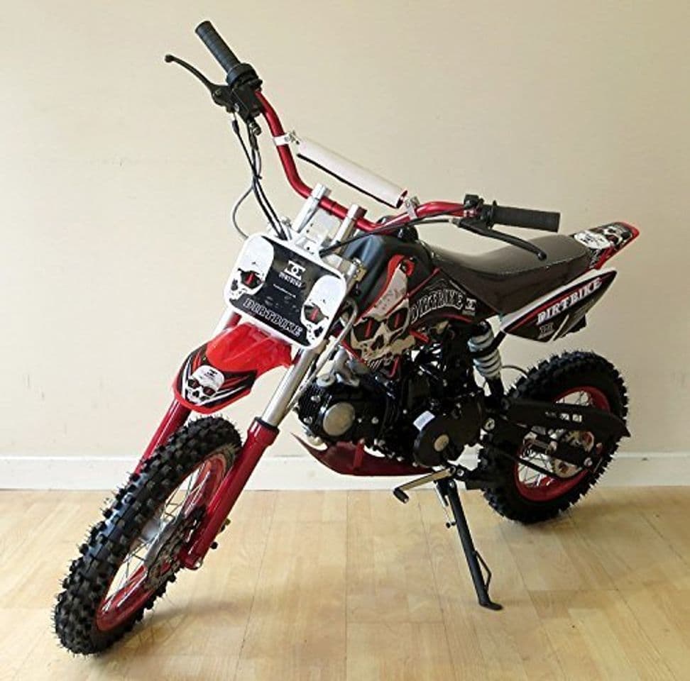 Producto Pit Bike 125CC 14/12 SKULL/Dirt Bike con motor de 4 tiempos y