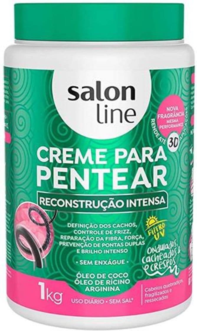 Moda Creme de pentear reconstrução intensa Salon line