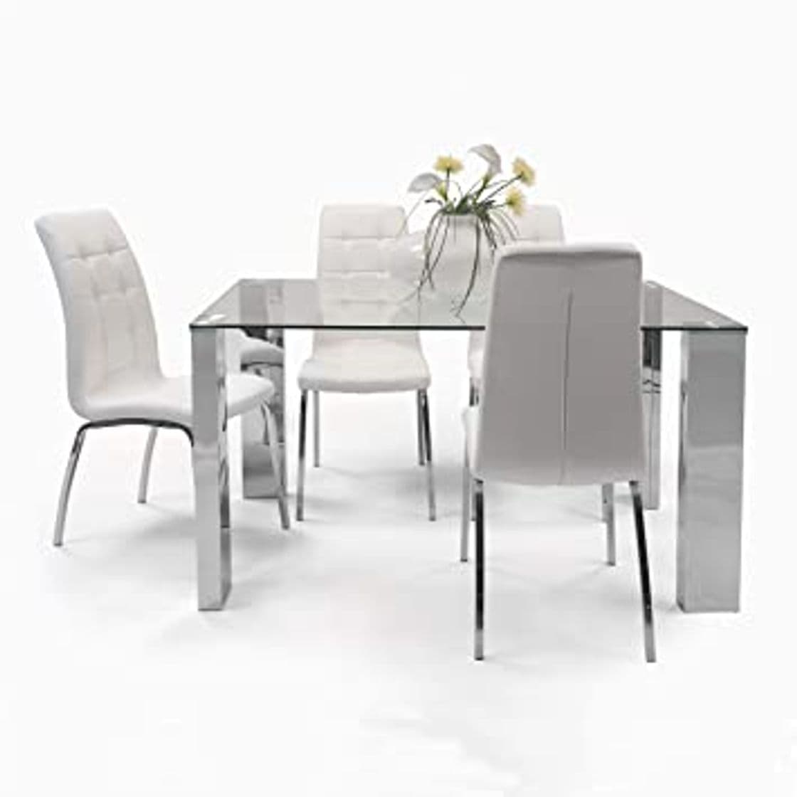 Producto Homely - Conjunto de Comedor Karina II Mesa de 140x90 cm de