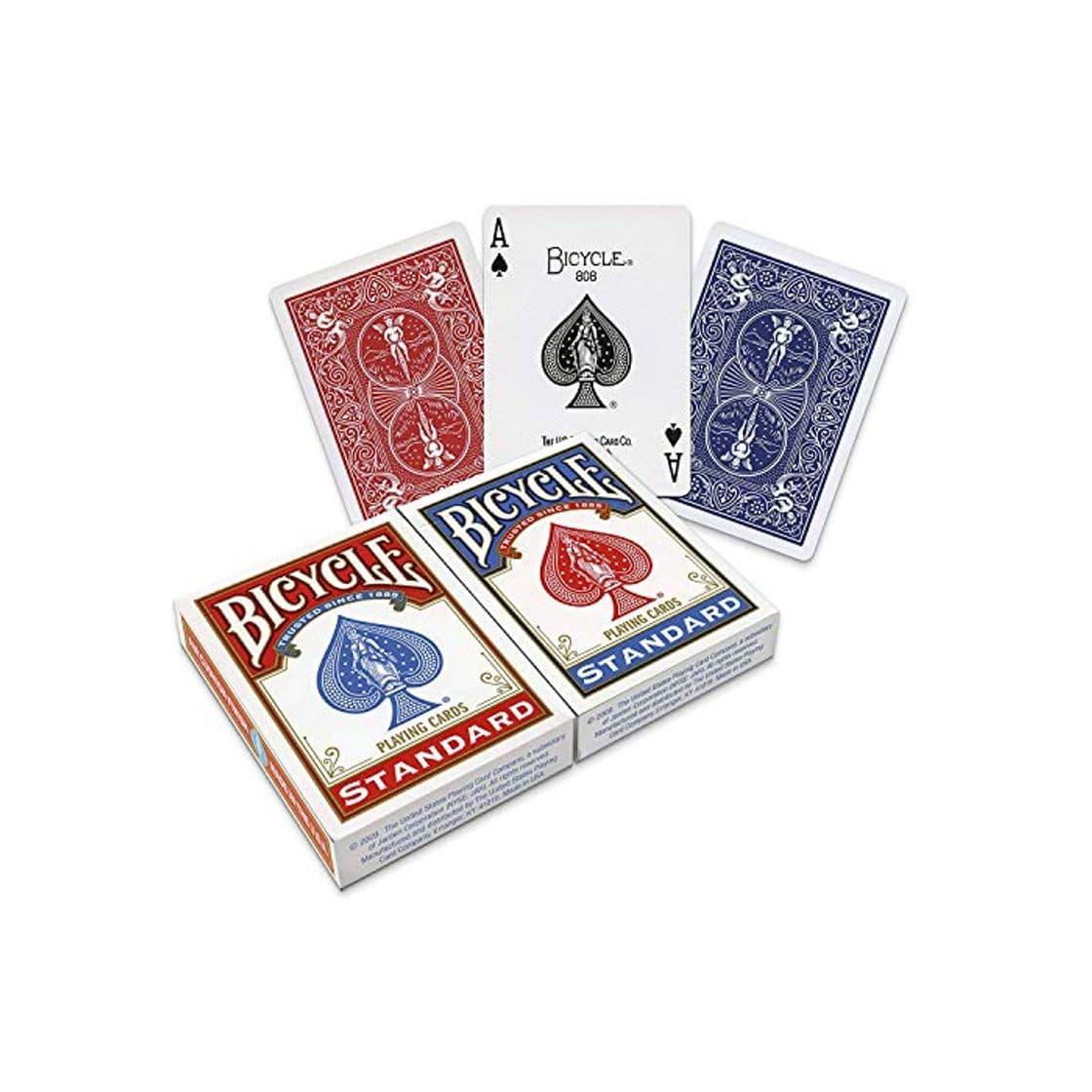 Producto Bicycle US Playing Card 60808 - Lote de barajas inglesas