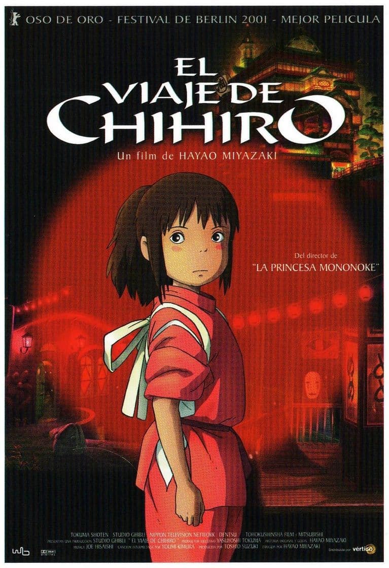 Película El viaje de Chihiro //Netflix