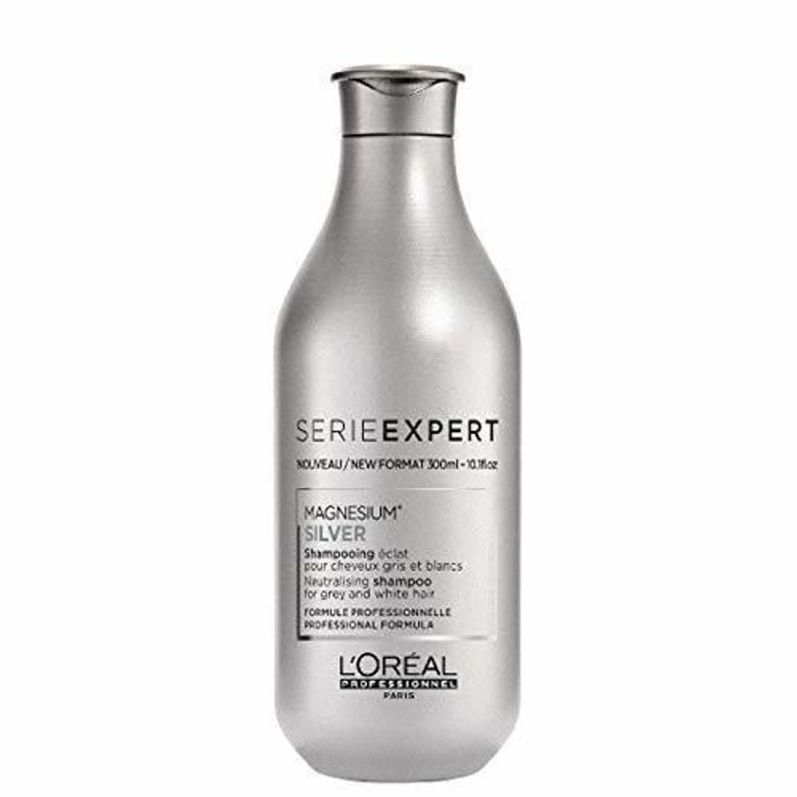 Belleza L'Oréal Professionnel - Champú experto Silver Series para cabello gris y blanco