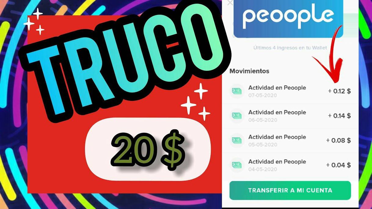 Moda TRUCO para ganar 20$ y monetizar PEOOPLE 🤙💝💰