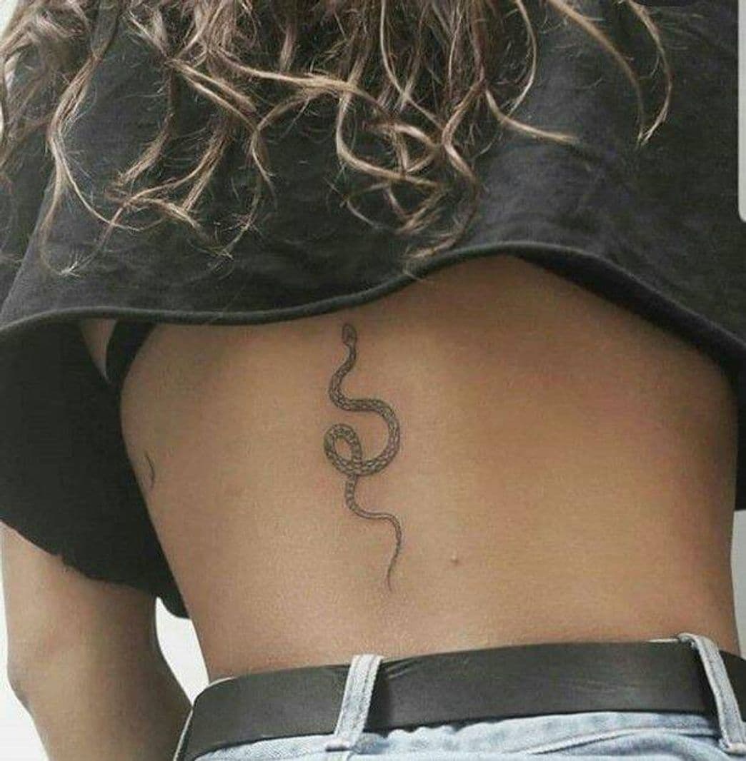 Fashion Tatuagem de cobra nas costas 