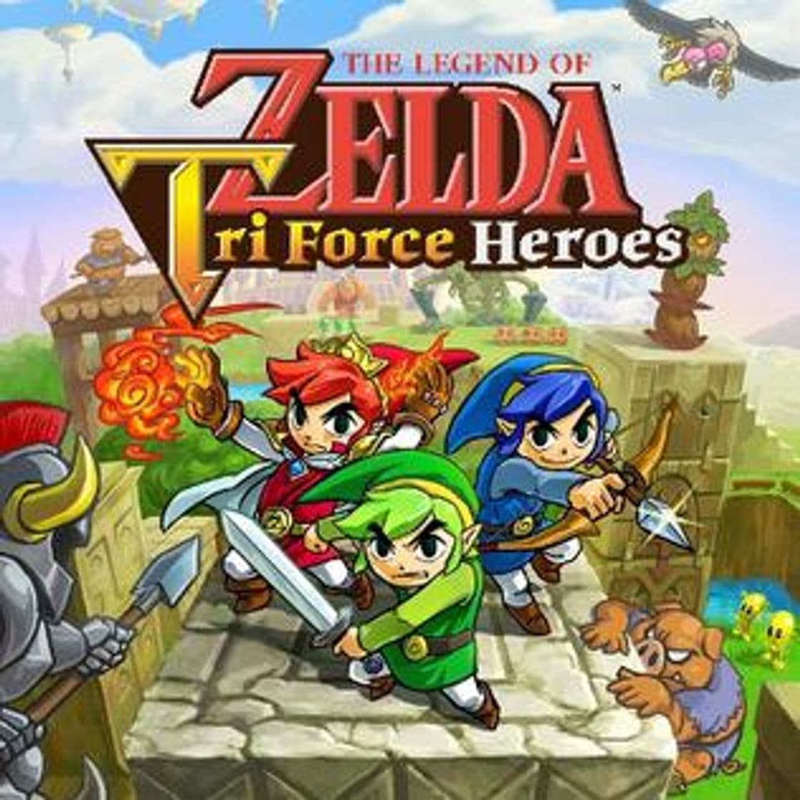 Videogames The legend of zelda: Tri force heroes