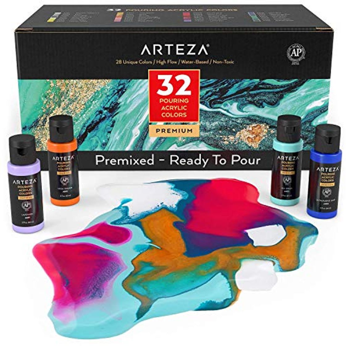 Product ARTEZA Pintura acrílica para pouring paint