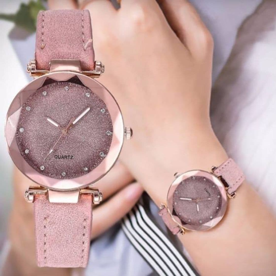 Producto Reloj Glitter Rosa