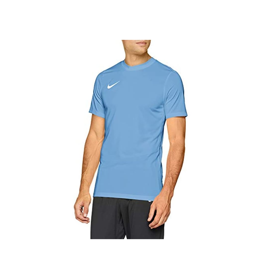 Moda Nike Park VI Camiseta de Manga Corta para hombre, Azul