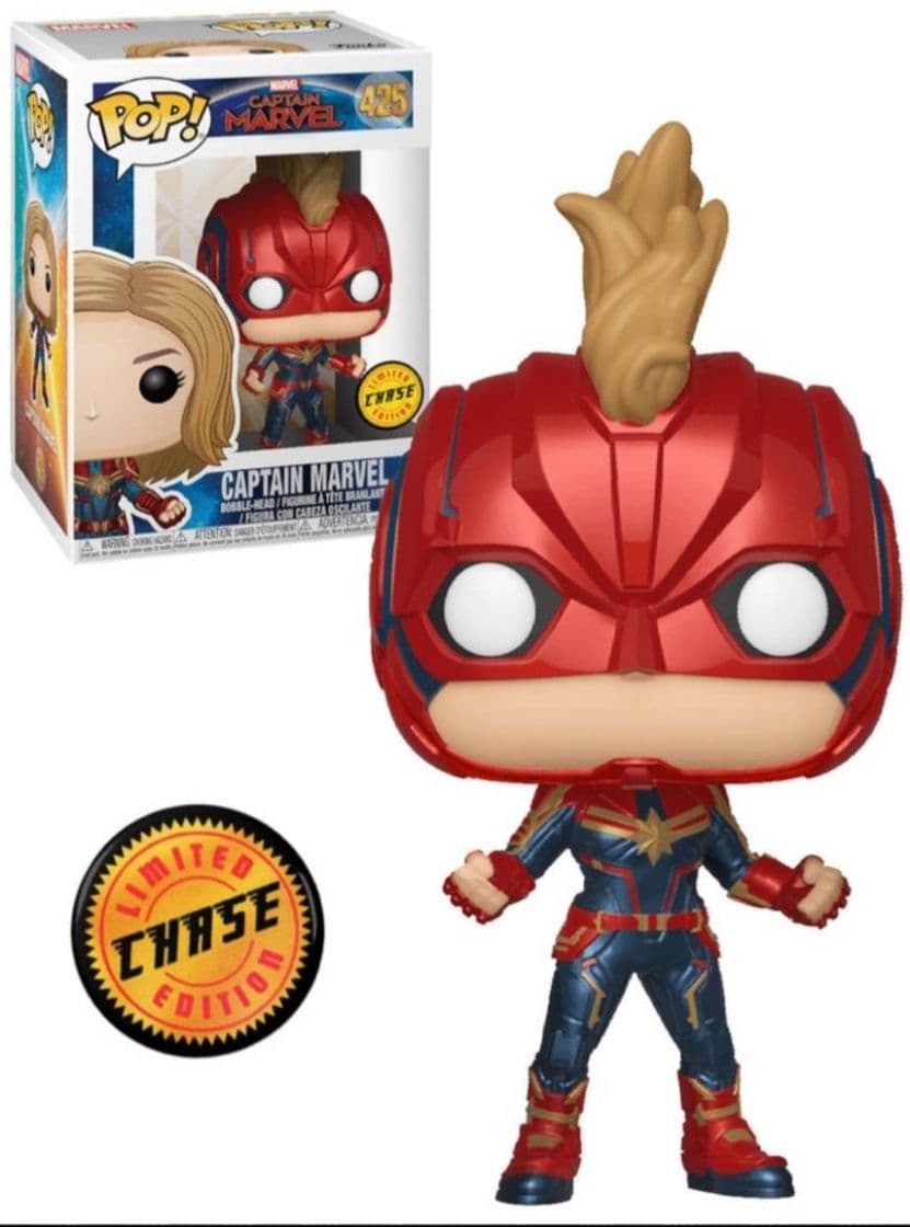 Game Funko 36341 Bobble Capitán Marvel