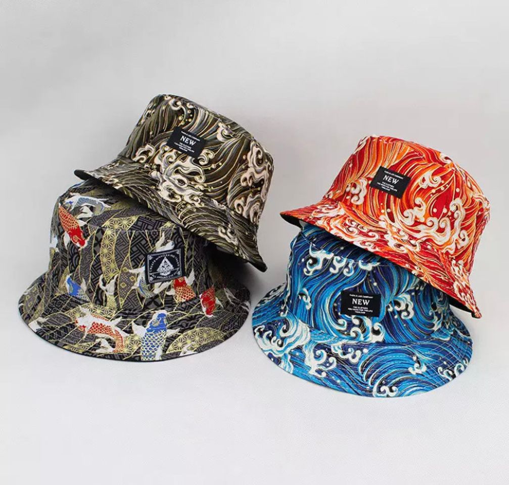 Fashion bucket hat con increíbles estampados reversibles 