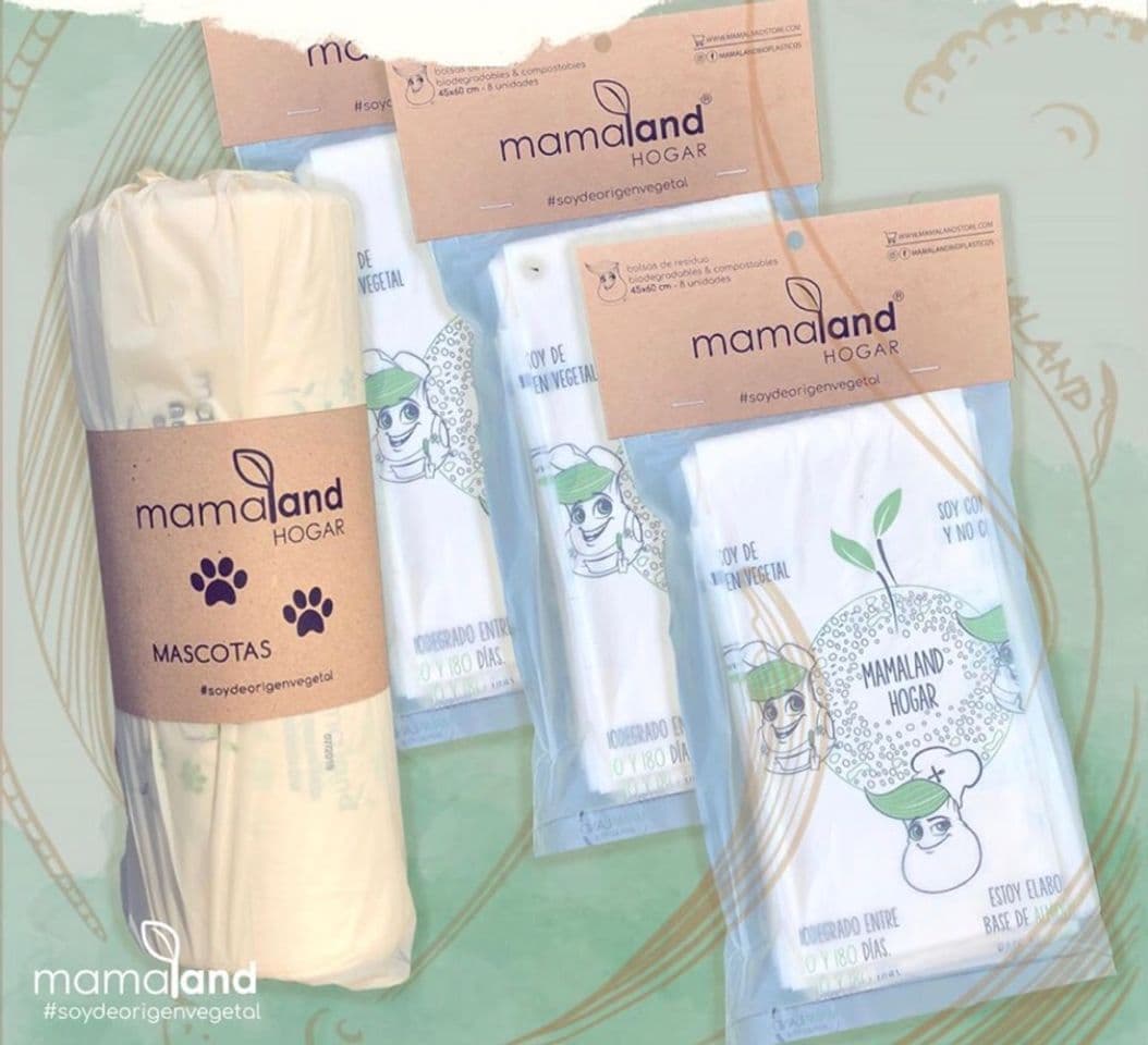 Product Mamaland bioplasticos