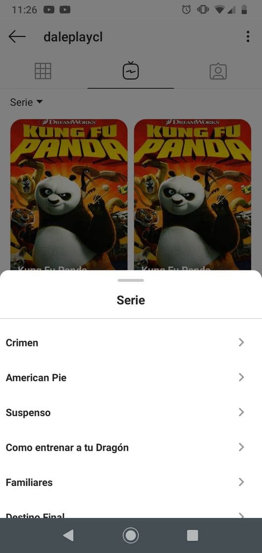 Serie Cómo ver series en Instagram  😱🤔