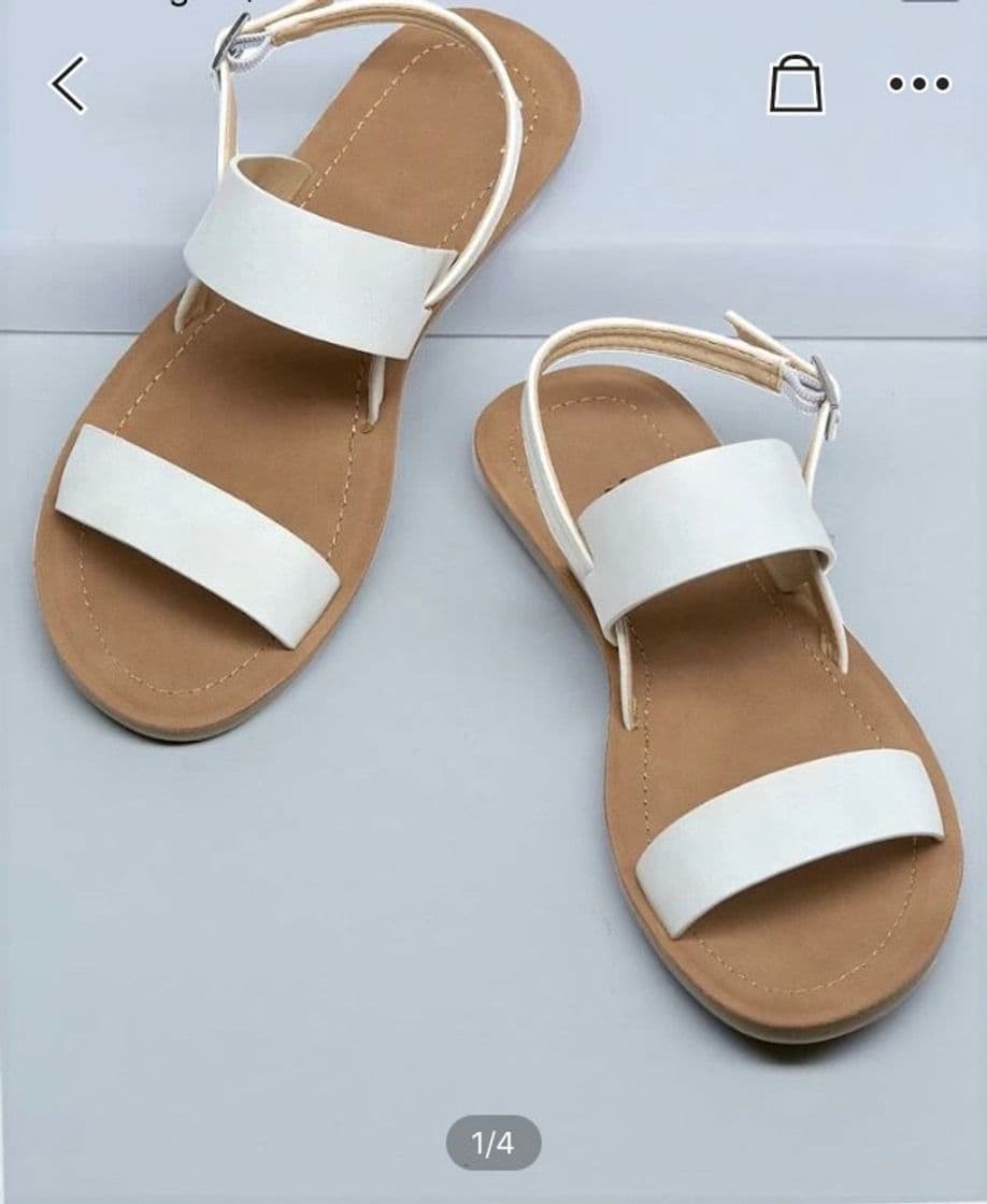 Moda Sandalias blancas