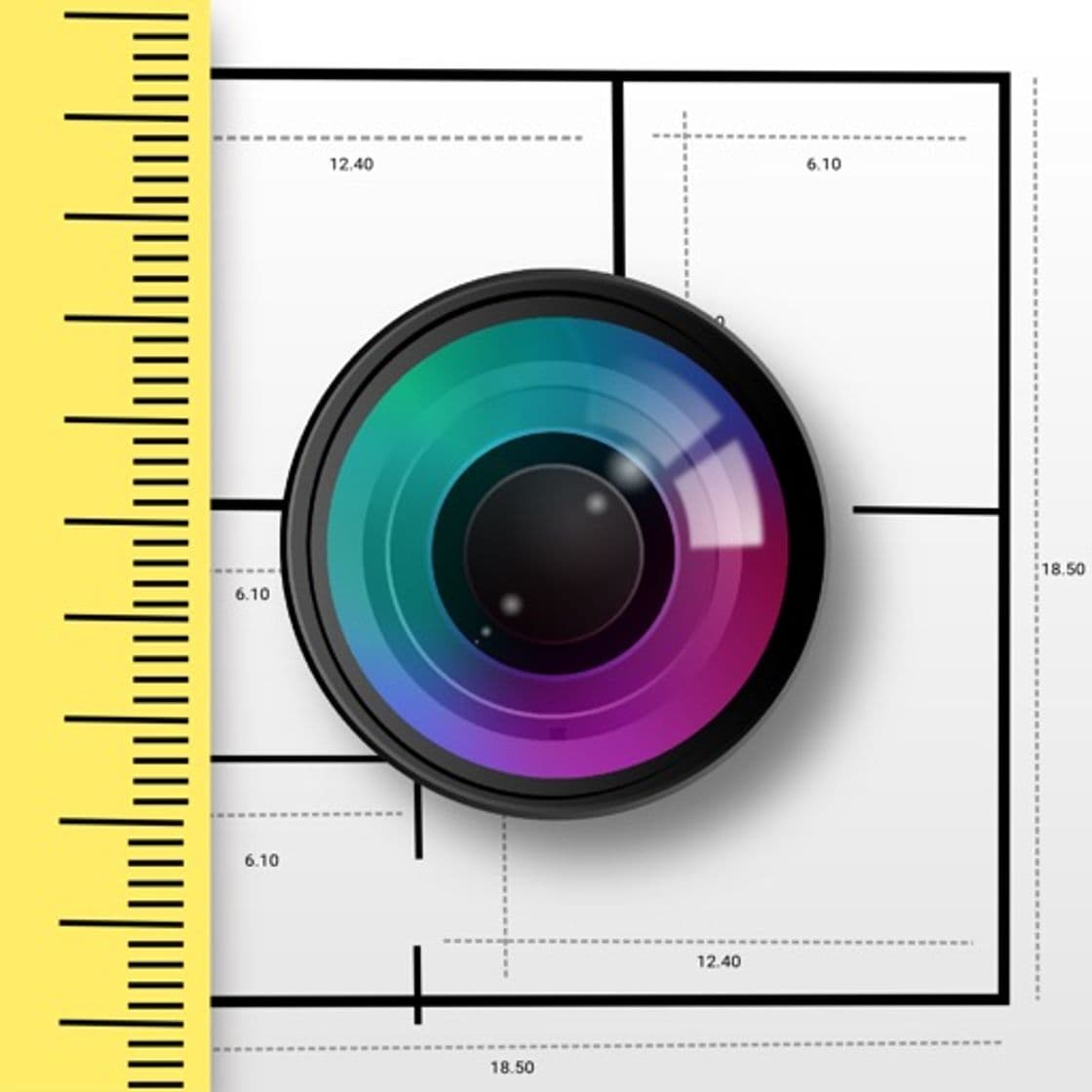 App CamToPlan - AR tape measure