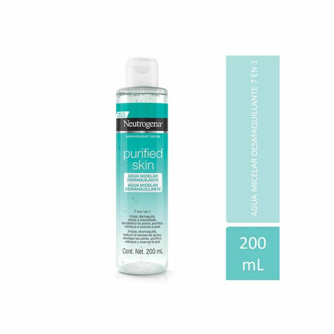 Fashion Neutrogena-Agua micelar PURIFIED SKIN.