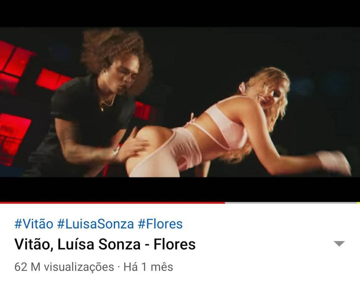 Canción Vitão, Luísa Sonza - Flores - YouTube😍