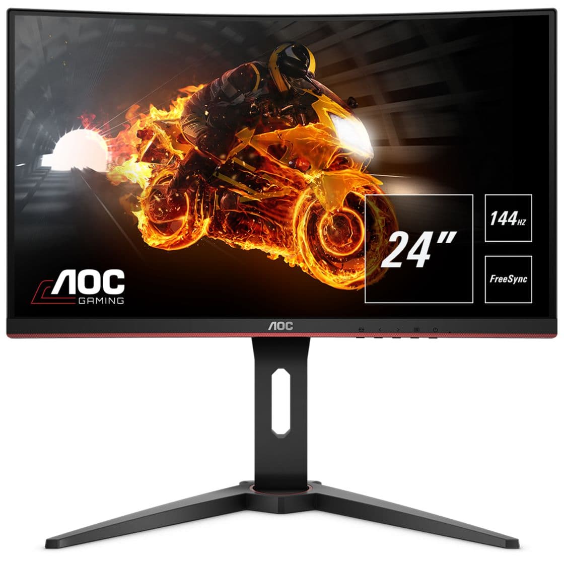 Moda AOC Gaming C24G1 24" LED FullHD 144Hz FreeSync Curvo