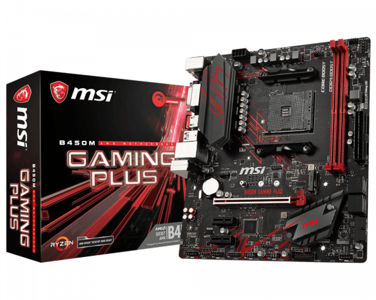 Moda Msi b450 Gaming Plus Placa base