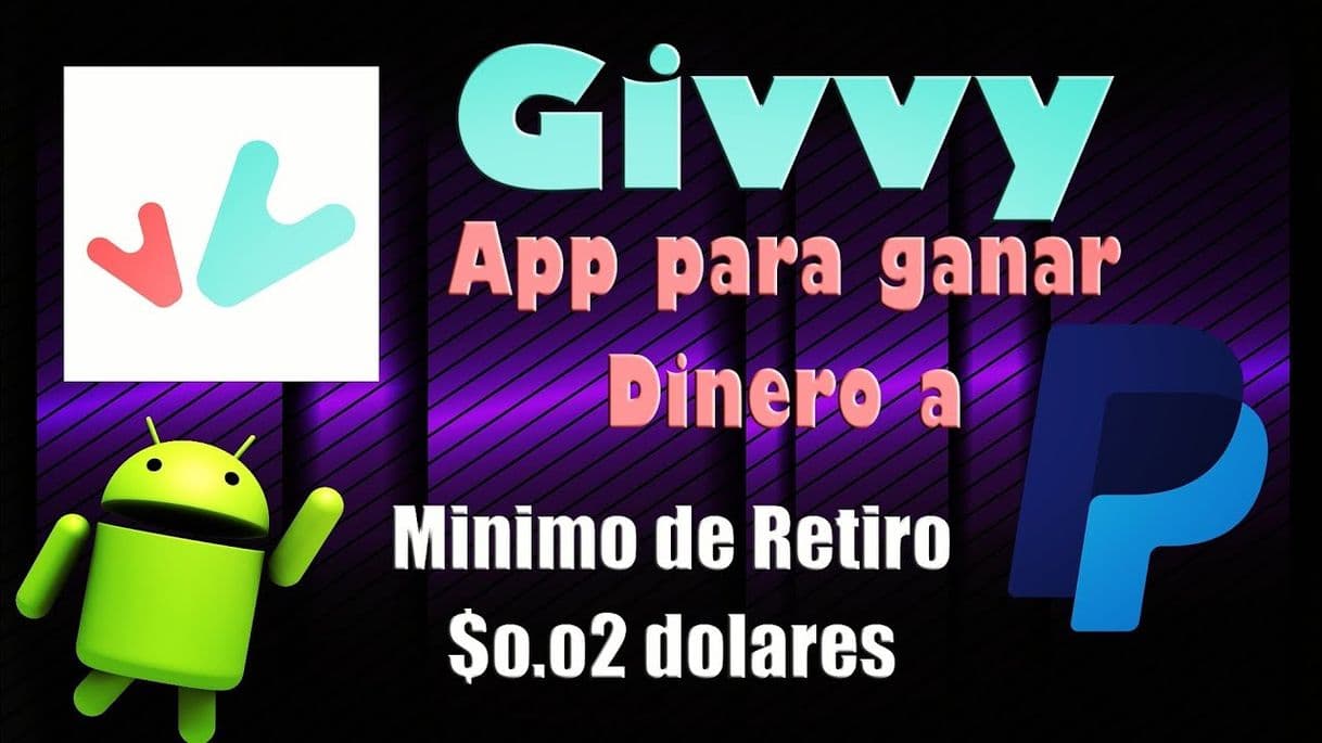 App Givvy.App para ganar dinero