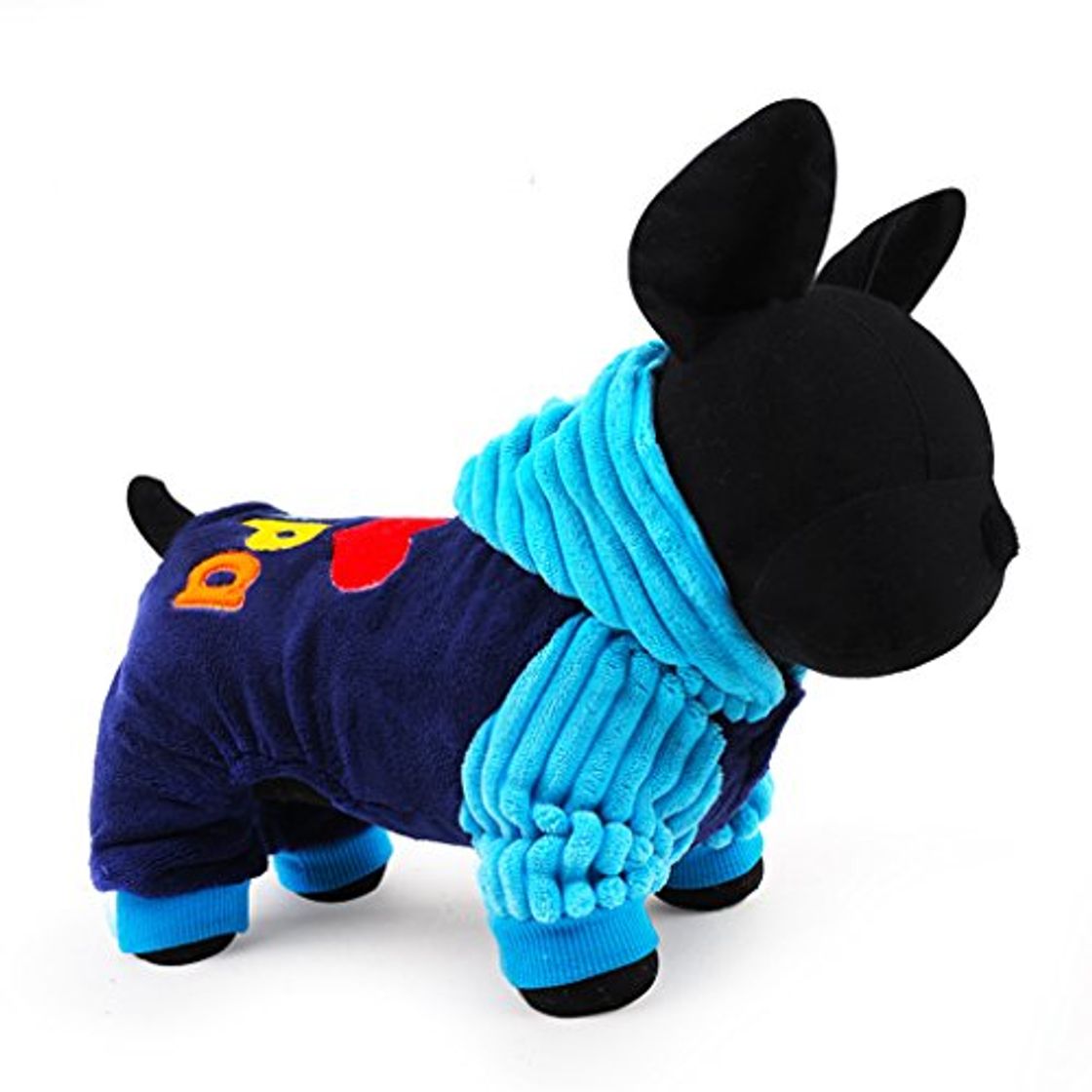 Product Aiming Amo papá y mamá de Invierno Ropa para Perros Mascotas Ropa Pequeño Perro Grande con Capucha Cuatro pies Abrigos Chaquetas