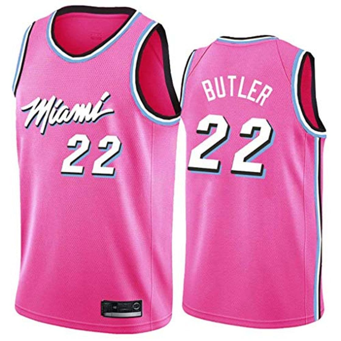 Moda Miyapy Basketball Jersey Heat 22# Butler Camiseta de Jugador de Baloncesto para