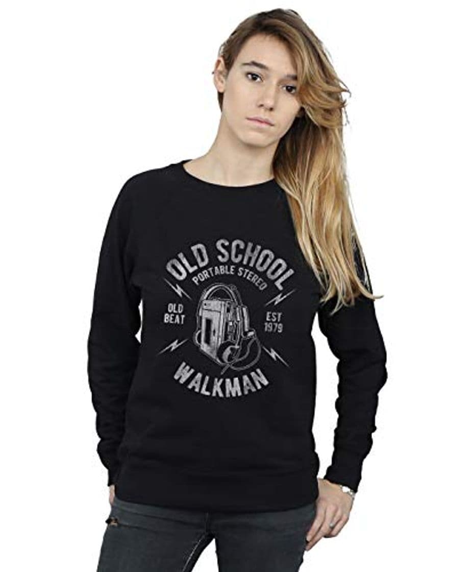 Moda Absolute Cult Drewbacca Mujer Old School Walkman Camisa De Entrenamiento Negro XX