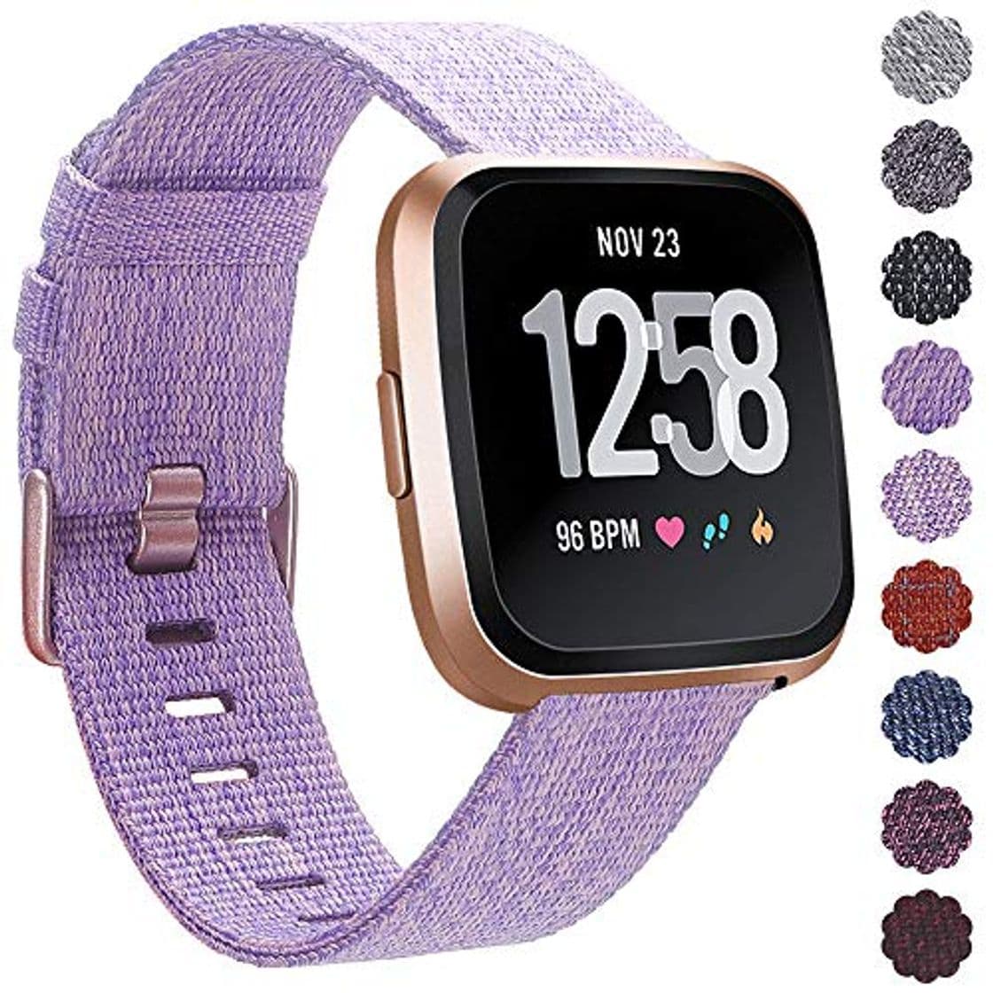 Product KIMILAR Correa Compatible con Fitbit Versa/Versa 2 /Versa Lite Correa de Recambio