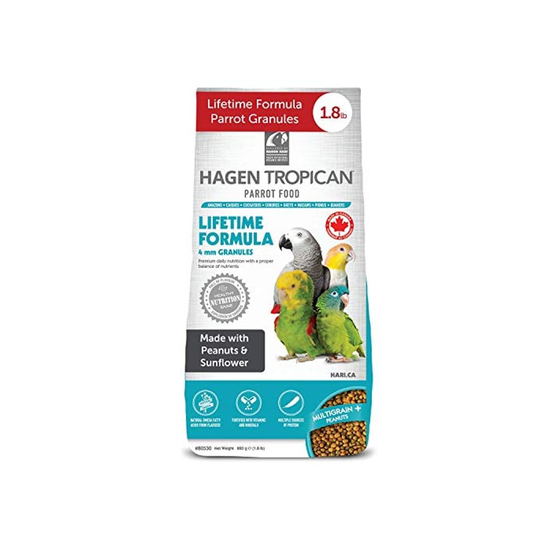 Product Tropican Mantenimiento para Loros