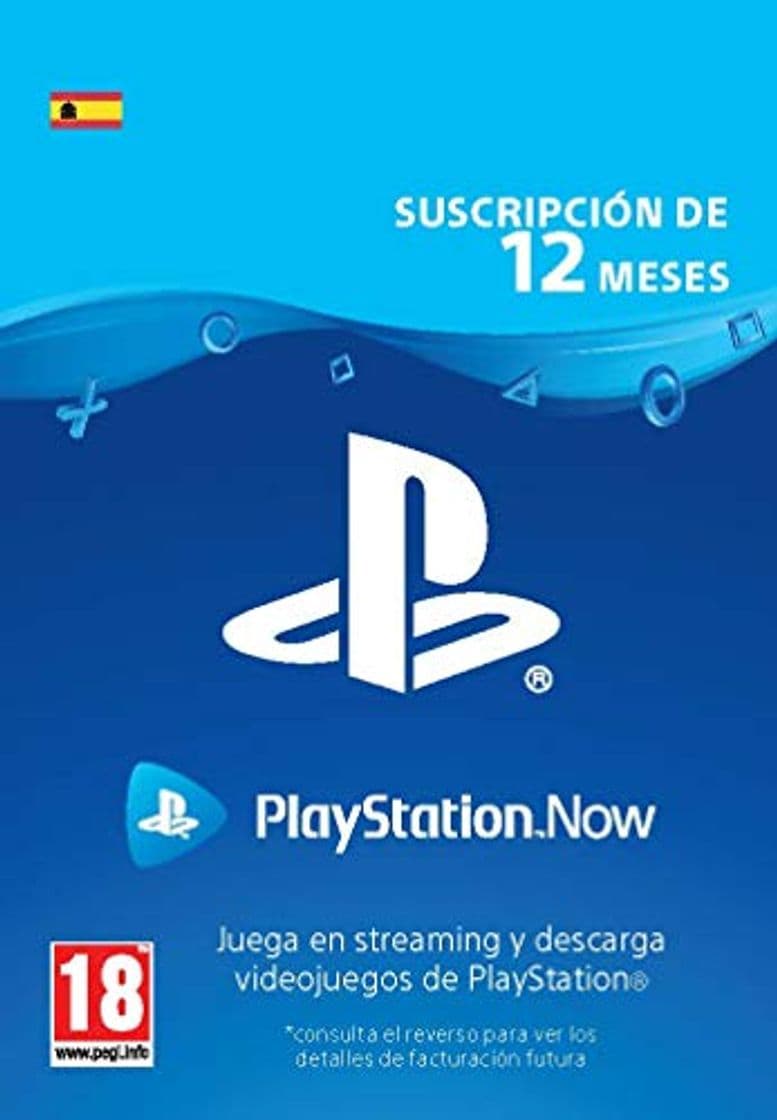 Producto PlayStation Now - Suscripción 12 Meses