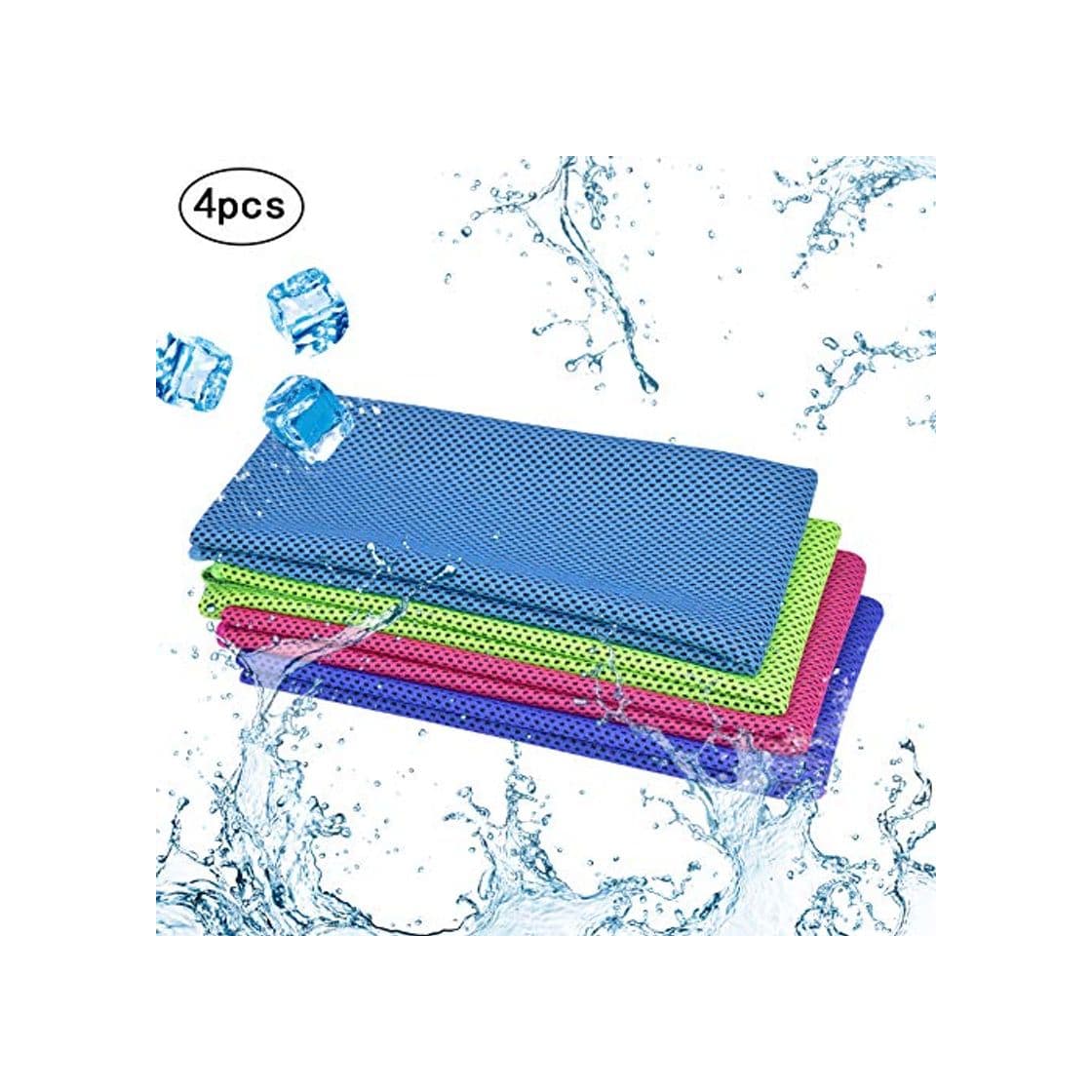 Producto 4pcs toalla de deporte refrescante KAKOO paño frío de toalla hielo fría