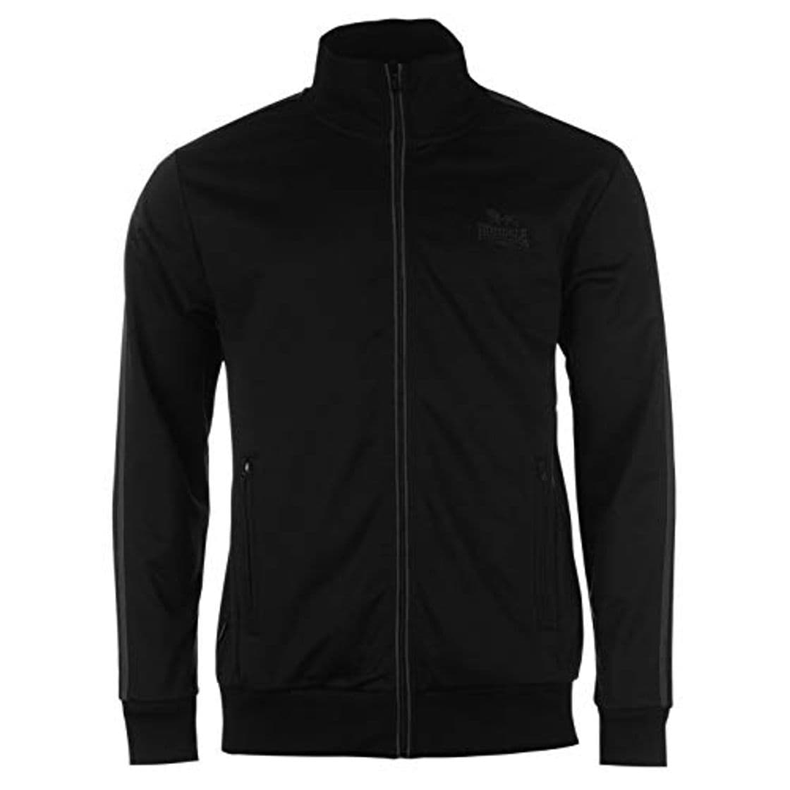 Producto Lonsdale - Chaqueta deportiva casual con cierre de cremallera para hombre negro