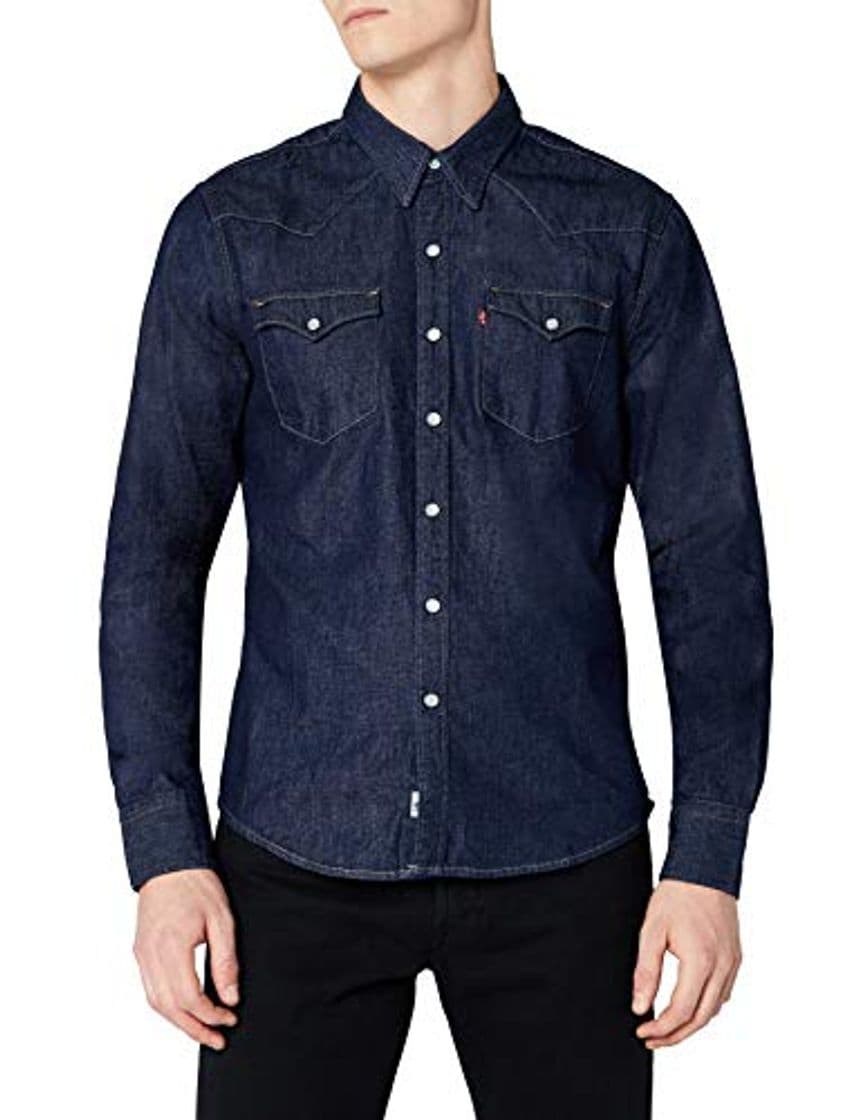 Product Levi's L/S Barstow Western Shirt, Camisa Casual de Manga Larga para Hombre,