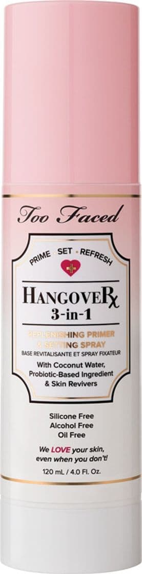 Fashion Too Faced Hangover 3-In-1 Replenishing Primer & Setting Spray ...