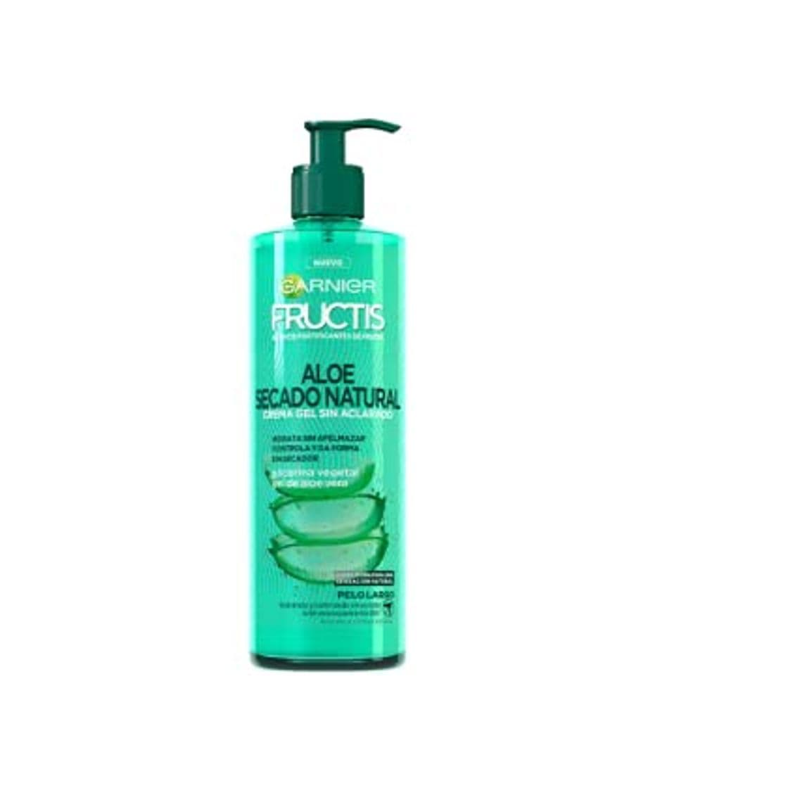 Belleza Garnier Fructis Aloe Secado Natural Crema Gel sin Aclarado - 3 Recipientes