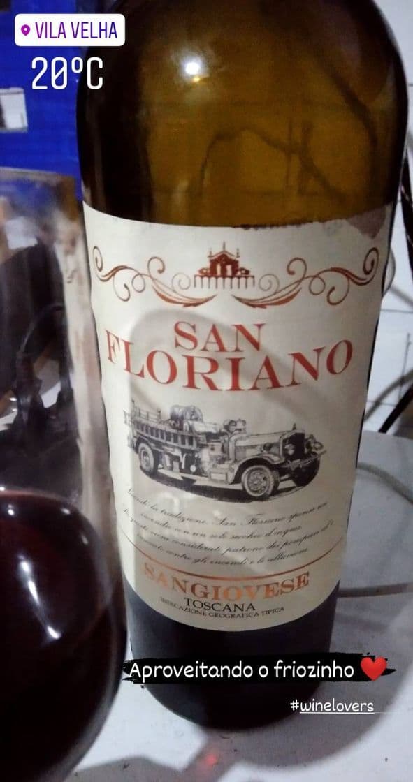 Product Vinho Sangiovese San Floriano Toscana 