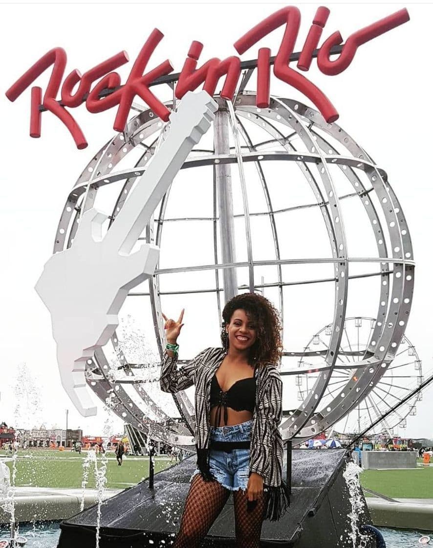 Fashion Letreiro Rock in Rio 