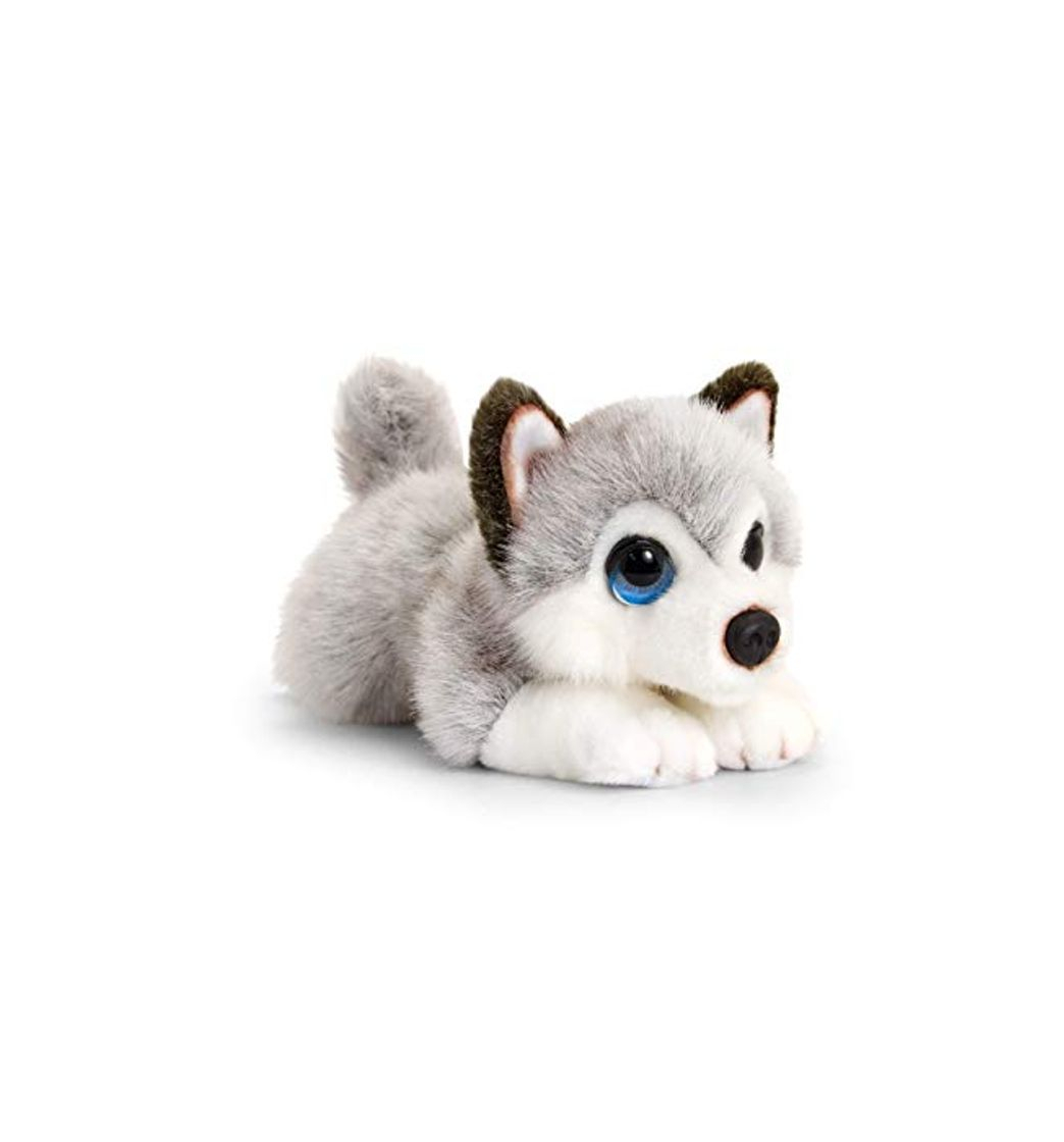 Producto Keel Toys- Juguete de Peluche con diseño de Perro Husky, Color Gris,