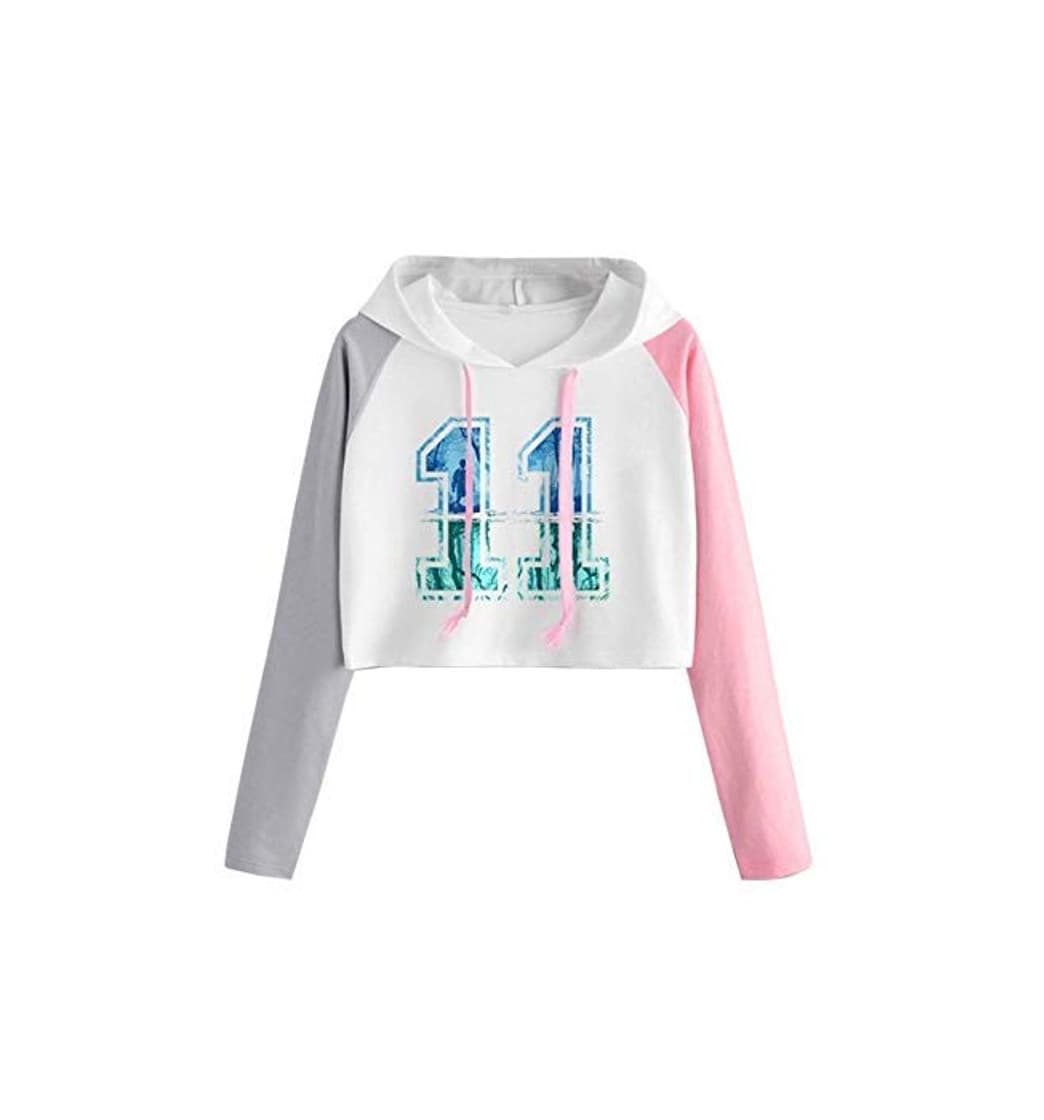 Product Sudadera Stranger Things Niña, Sudadera Stranger Things 3 Mujer Corta Sudadera con