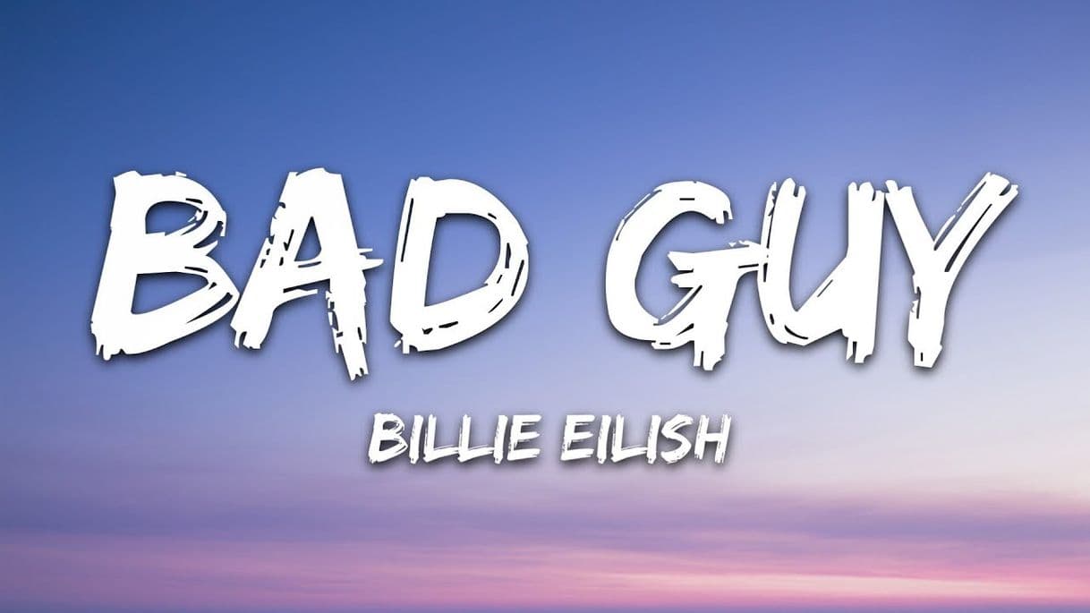 Moda Billie Eilish - bad guy (Lyrics) - YouTube