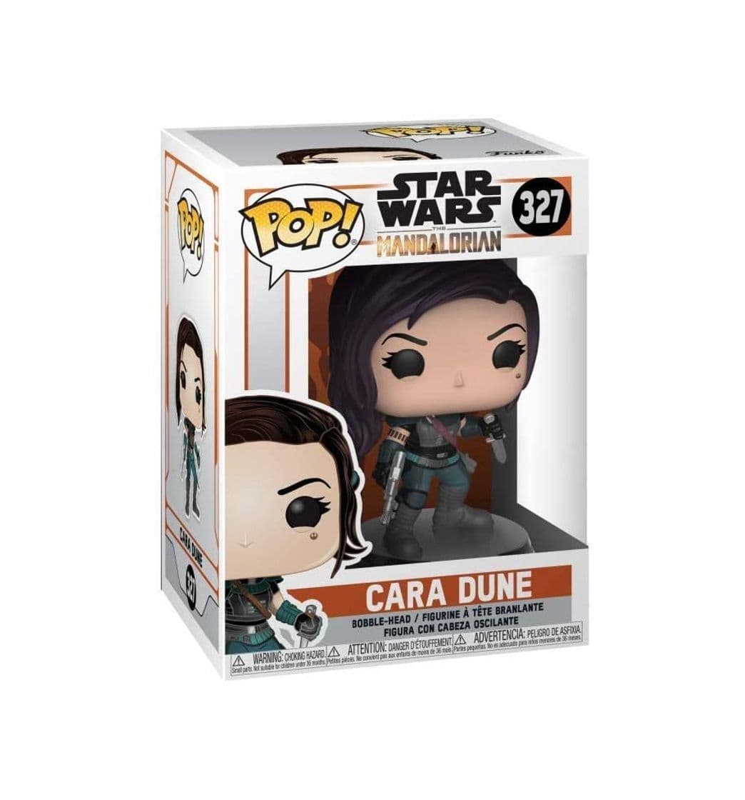 Juego Funko Pop Bobble Vinyle: Star Wars The Mandalorian-Cara Dune Figura Coleccionable, Multicolor