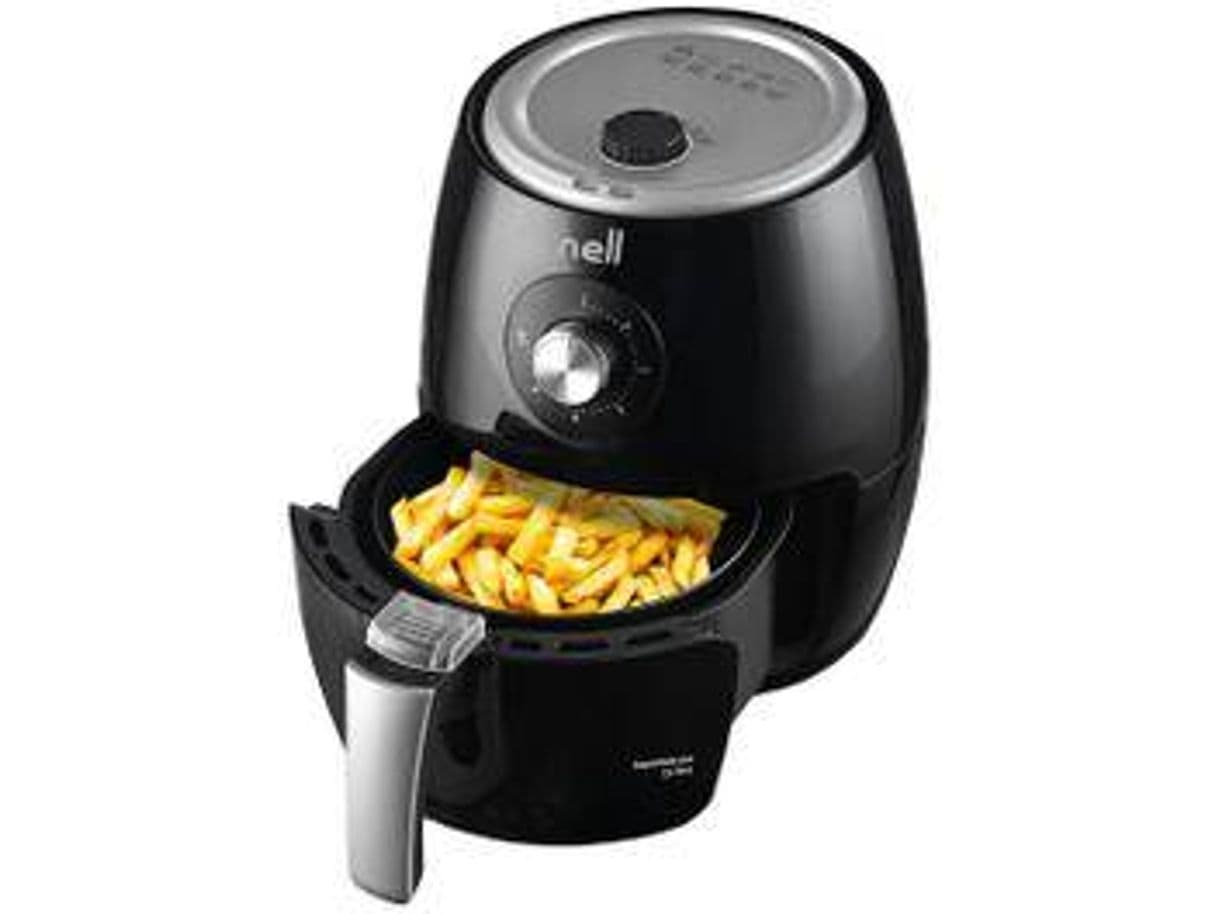 Moda Fritadeira Elétrica sem Óleo/Air Fryer Nell Smart - Preta 2,