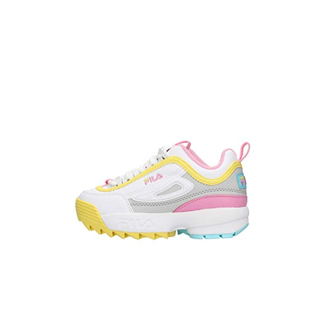 Producto Zapatos de niña FILA Disruptor CB JR en Cuero Blanco 1010850.92X