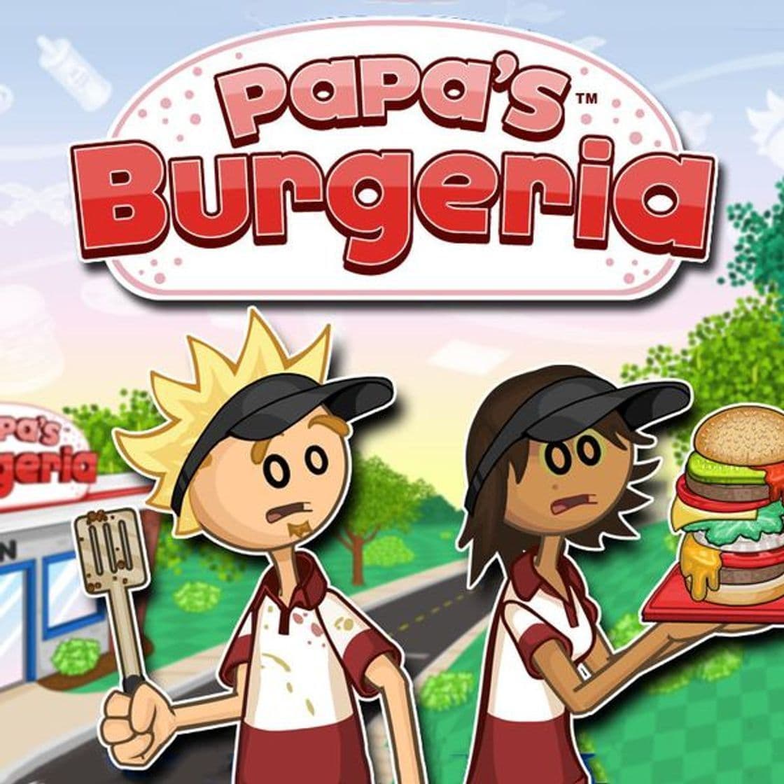 Videogames Papa's Burgeria