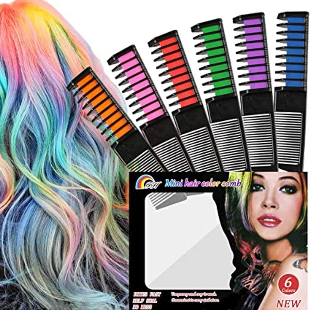 Lugar Coloración temporal Cabello Tiza peine cabello tinte cabello