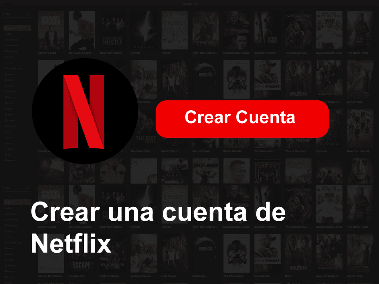 Serie Crear Cuentas Netflix Premium 