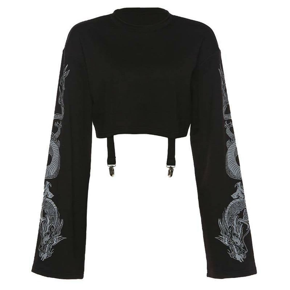 Moda Dragon embroidered top