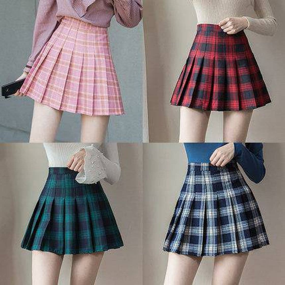 Producto High waist plaid SKIRT